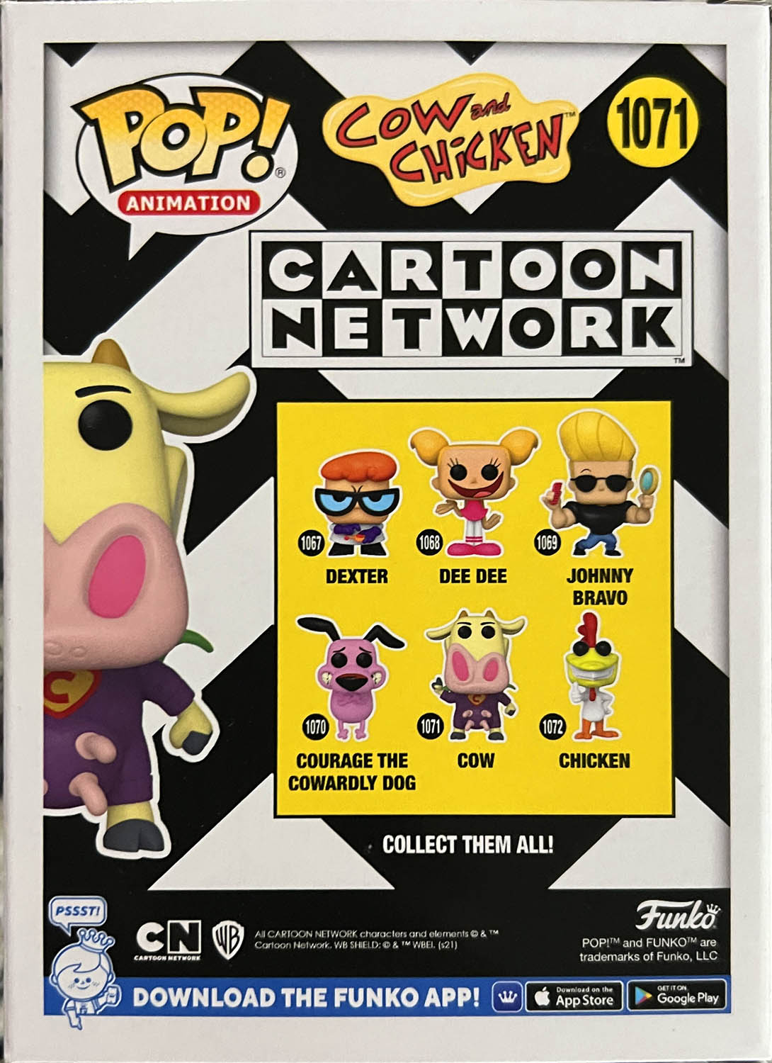 Cow 1071 - Funko (POP! ANIMATION) action figure collectible - Main Image 2