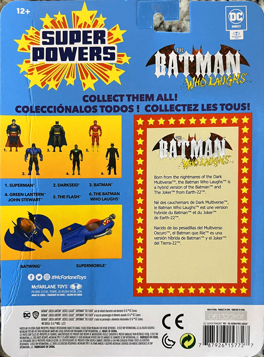 Batman Who Laughs - McFarlane Toys (DC Super Powers Collection) action figure collectible - Main Image 2