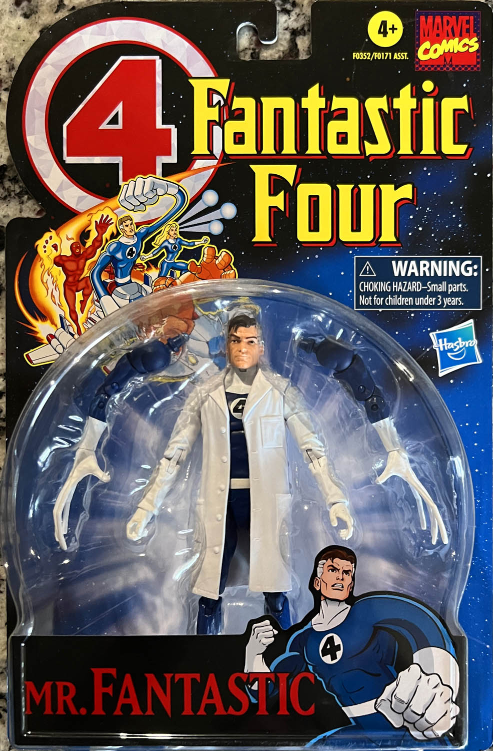 Mr. Fantastic - Hasbro (Marvel Legends Vintage Series) action figure collectible - Main Image 1