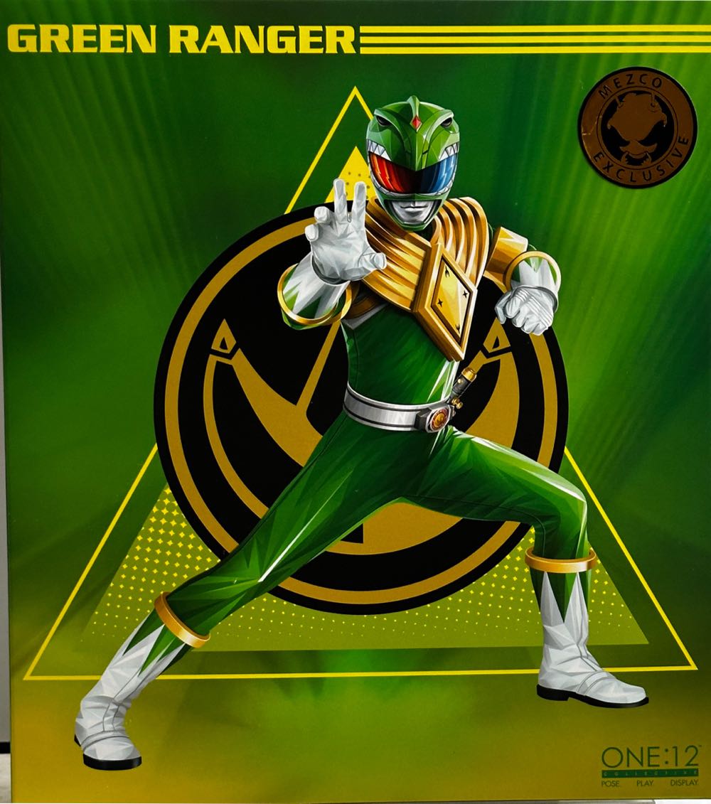 Mezco: One:12 Collective - Green Ranger - Mezco Toyz (Mighty Morphin Power Rangers) action figure collectible [Barcode 696198754773] - Main Image 2