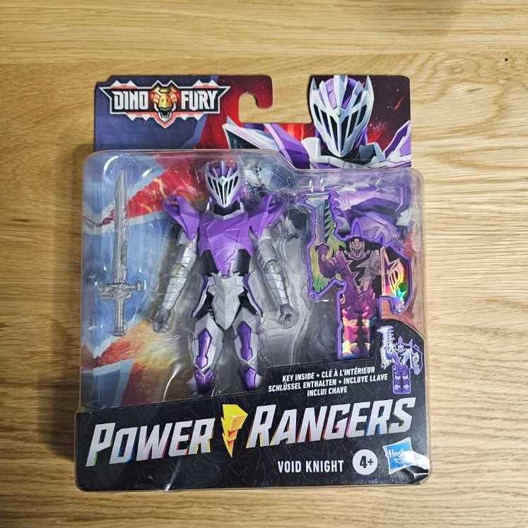 Power Rangers Dino Fury Void Knight 6-inch Action Figure Toy Inspired By Tv Show With Dino Fury Key And Dino-themed Accessory For Ages 4 And Up  action figure collectible [Barcode 195166121345] - Main Image 2