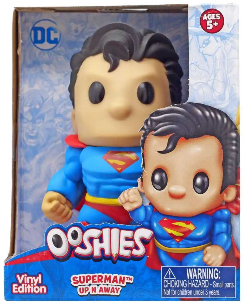 DC Ooshies: Vinyl Edition - Superman (metalic) - Headstart International (DC Ooshies) action figure collectible [Barcode 840150241430] - Main Image 2