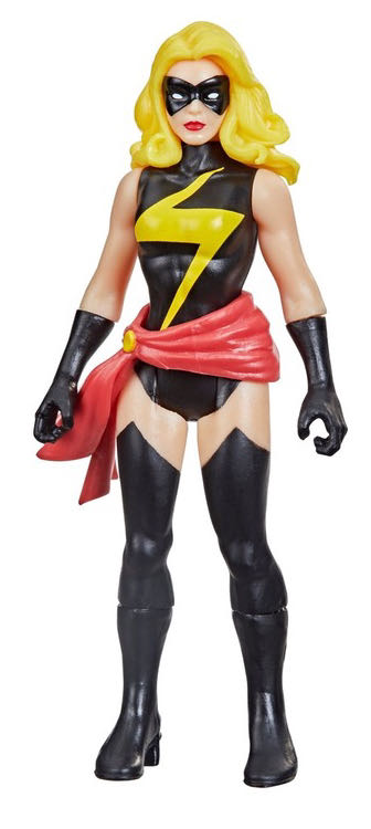 Carol Danvers (Ms. Marvel) - Kenner/Hasbro (Marvel Legends Retro) action figure collectible - Main Image 2