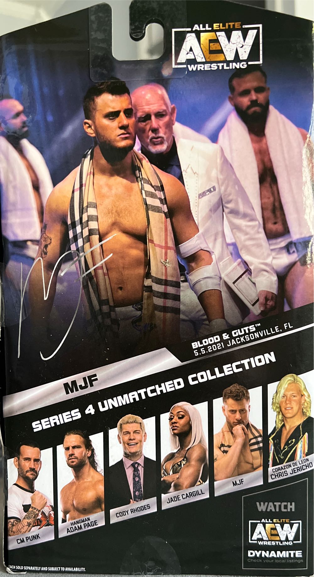 Mjf Unmatched Series 4 #29 - Jazwares (AEW - Unmatched) action figure collectible [Barcode 191726431312] - Main Image 2