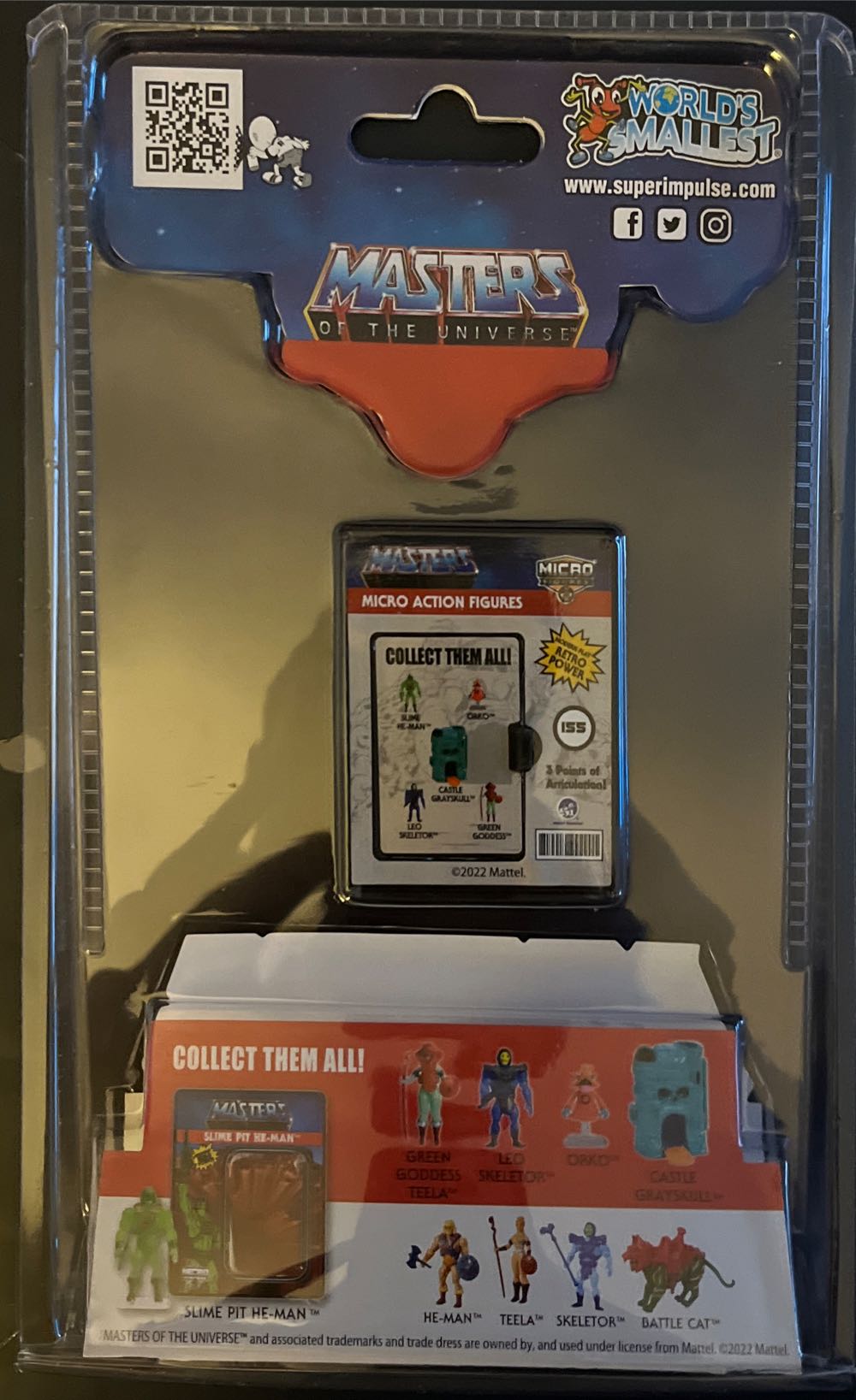 Slime Pit He-man - Super Impulse (World’s Smallest) action figure collectible - Main Image 2