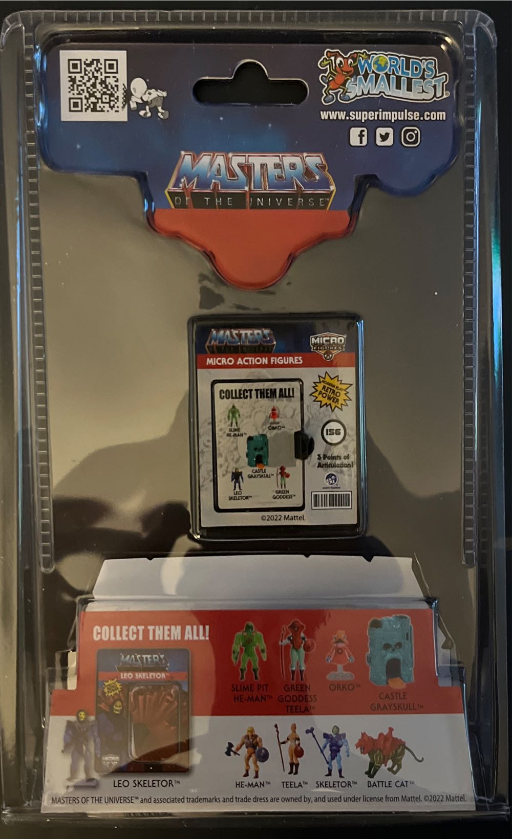 Leo Skeletor - Super Impulse (Masters of the Universe: World’s Smallest) action figure collectible - Main Image 2