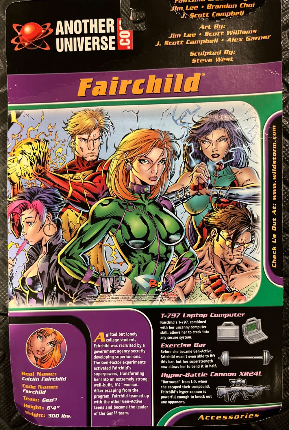 Gen13 Windstorm Caitlin Fairchild - Wildstorm (Gen 13) action figure collectible - Main Image 2