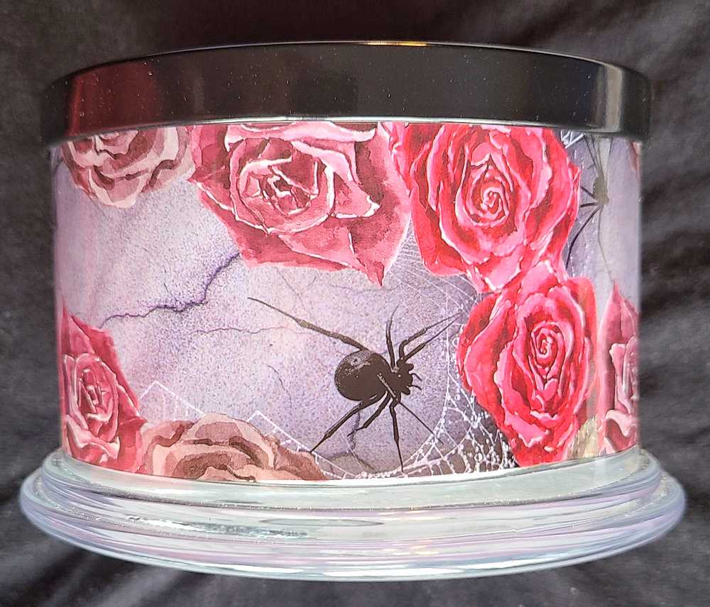 CANDLE: Halloween HomeWorx Black Widow Bouquet 2023 - Homeworx (Halloween Candle) action figure collectible [Barcode 810124380281] - Main Image 3