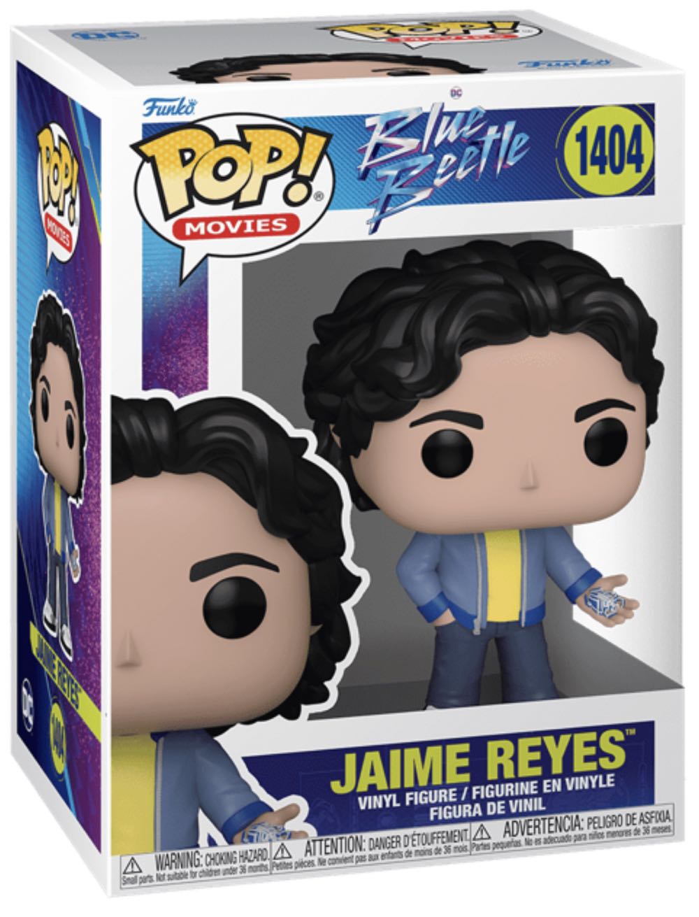 Jaime Reyes (Blue Beetle) 1404 - Funko (Blue Beetle) action figure collectible [Barcode 889698723510] - Main Image 2