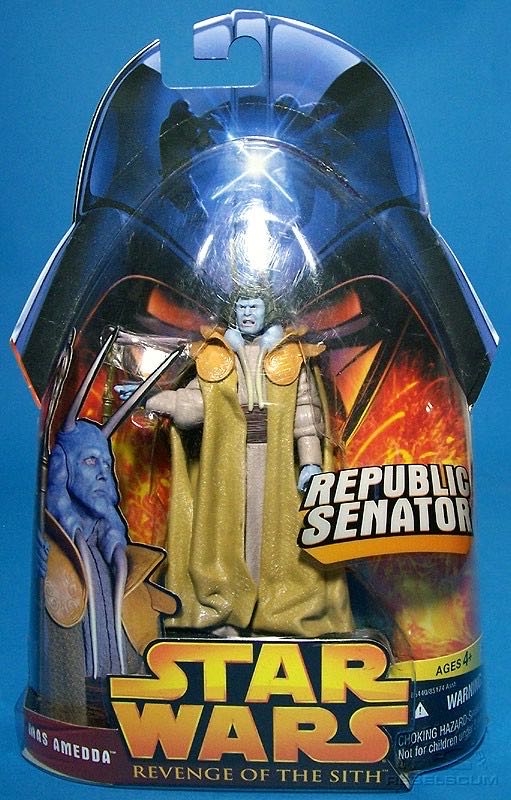 Star Wars: Mas Amedda (Republic Senator) (III-40) - Hasbro (Star Wars: Episode III: Revenge of the Sith) action figure collectible - Main Image 2
