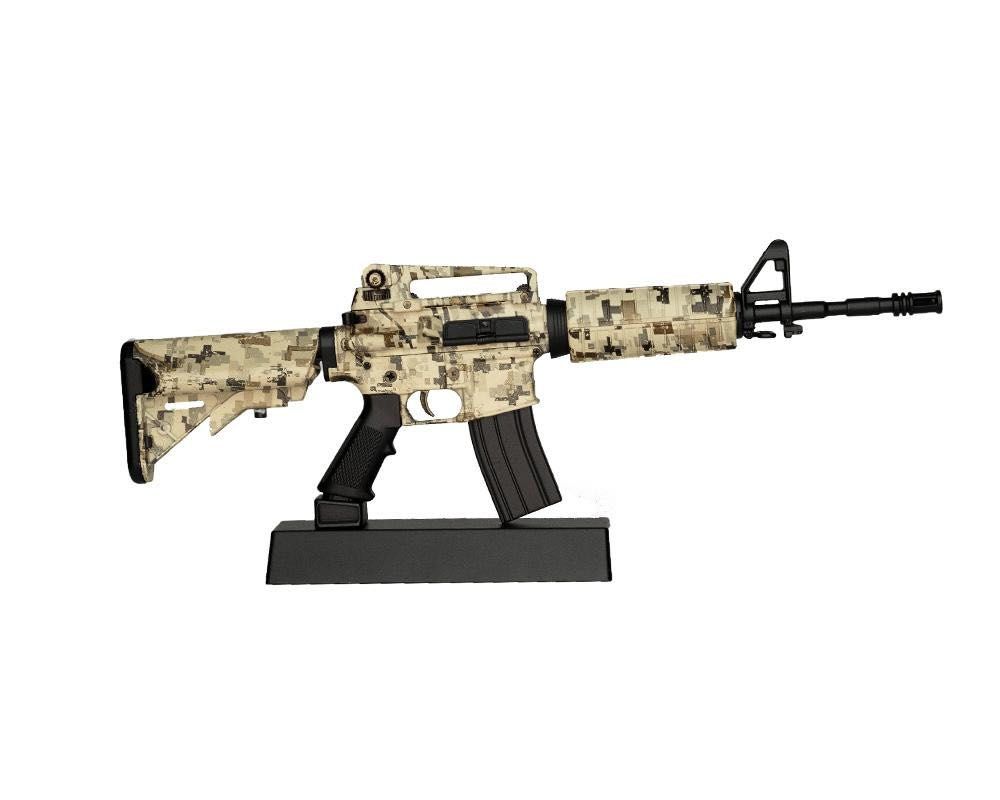 AR-15 Model “Desert Storm” (Camo) - GoatGuns (GoatGuns) action figure collectible [Barcode 850009957061] - Main Image 2