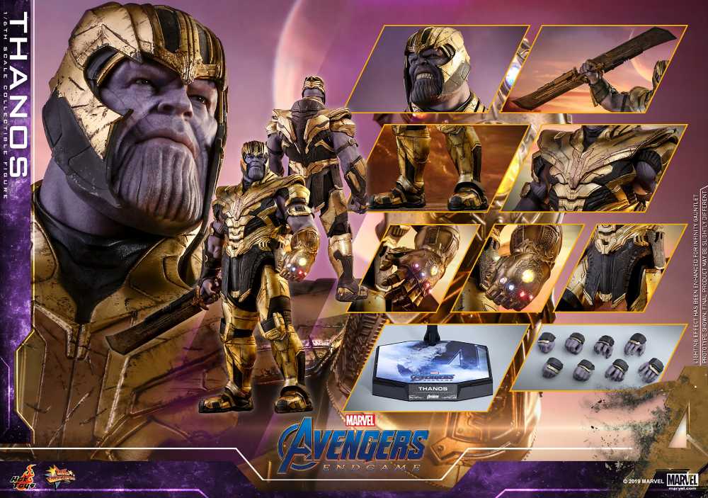 Avengers: Endgame - Hot Toys (Thanos) action figure collectible - Main Image 2