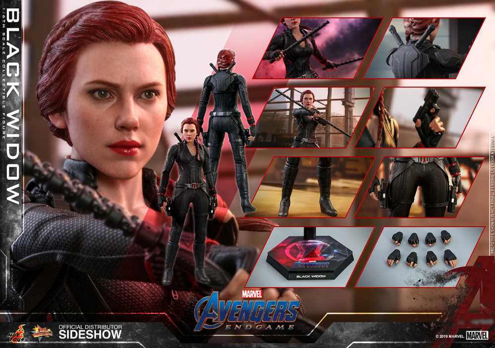 Avengers: Endgame - Hot Toys (Black Widow) action figure collectible - Main Image 2