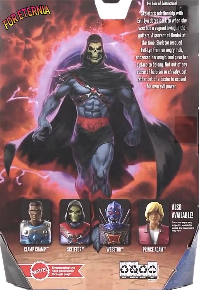 Wave 10 - Skeletor (Horde) - Mattel (Masters Of The Universe) action figure collectible [Barcode 194735111473] - Main Image 4