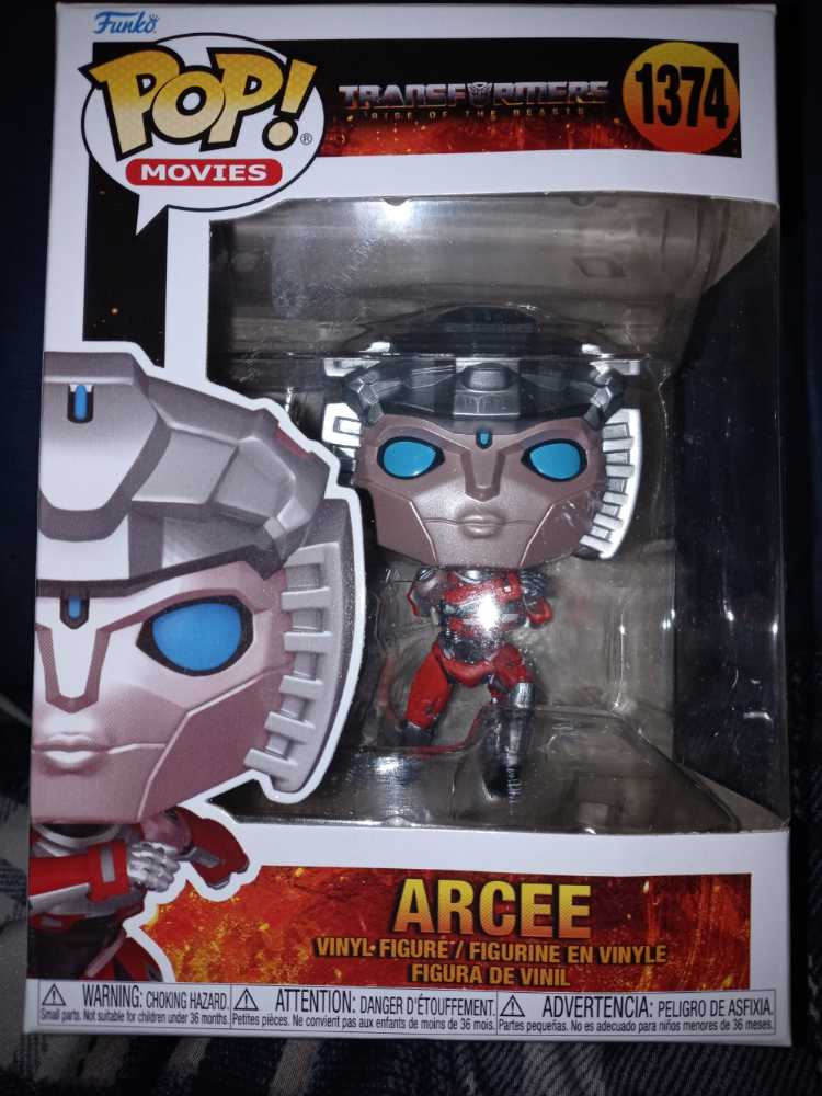 Transformers 1374   Arcee - Funko (Transformers: Rise of the Beasts) (Funko Pop! Movies) action figure collectible [Barcode 889698639552] - Main Image 1
