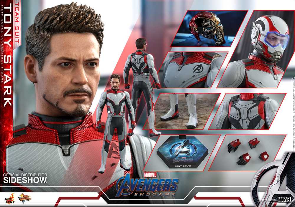 Avengers: Endgame - Hot Toys (Tony Stark (Team Suit)) action figure collectible - Main Image 2