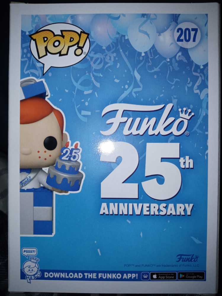 Funko Pop! Funko: Anniversary Freddy Exclusive # 207 - Funko (Freddy Funko) (Freddy Funko) action figure collectible [Barcode 889698702874] - Main Image 2