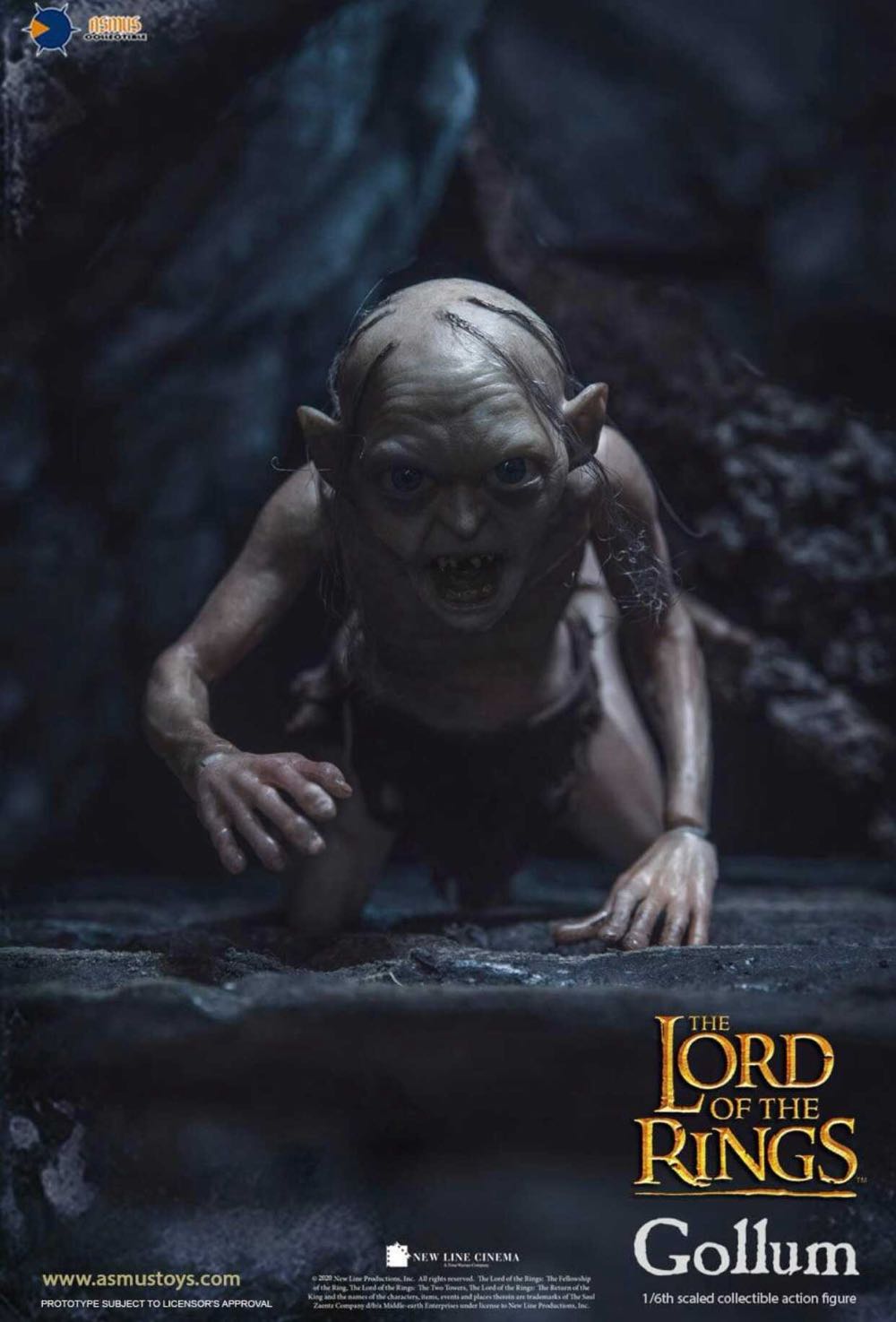 Gollum - Asmus Collectible Toys (The Lord Of The Rings) action figure collectible [Barcode 4713294720832] - Main Image 4