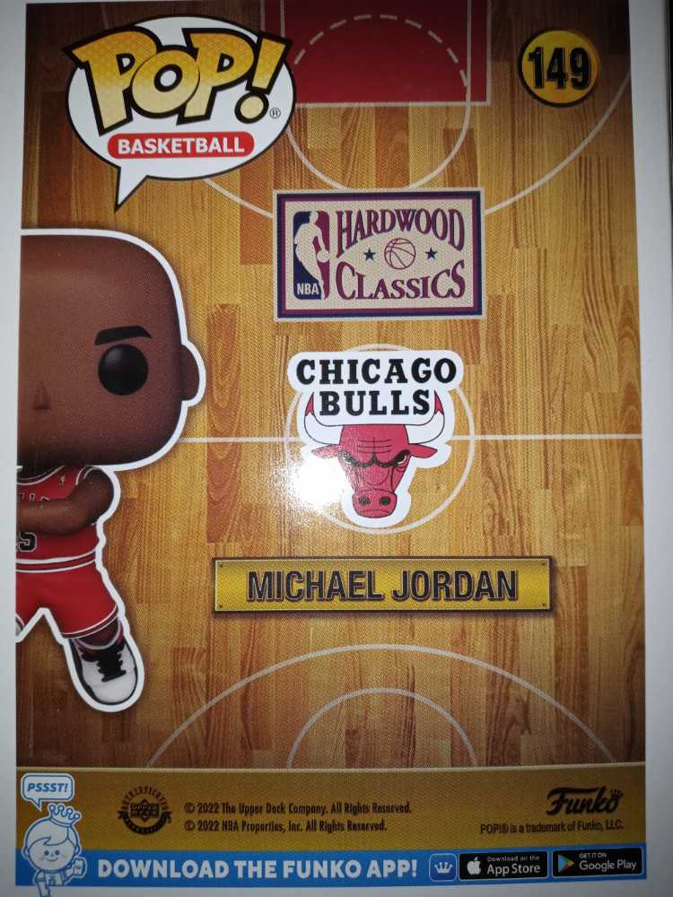Chicago Bulls: Michael Jordan #149 - Funko (Basketball) action figure collectible [Barcode 889698664257] - Main Image 2