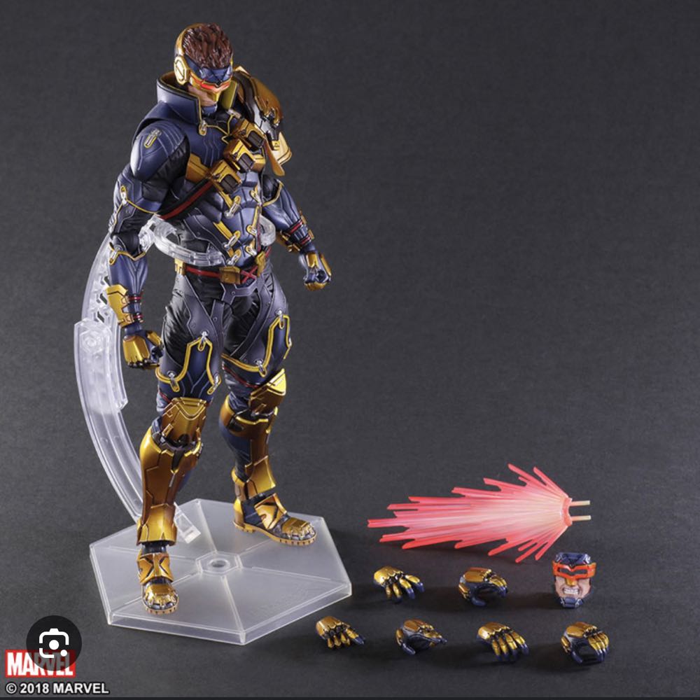 Cyclops - Square Enix Play Arts (Marvel Universe Variant Play Arts Kai) action figure collectible [Barcode 4988601335300] - Main Image 3