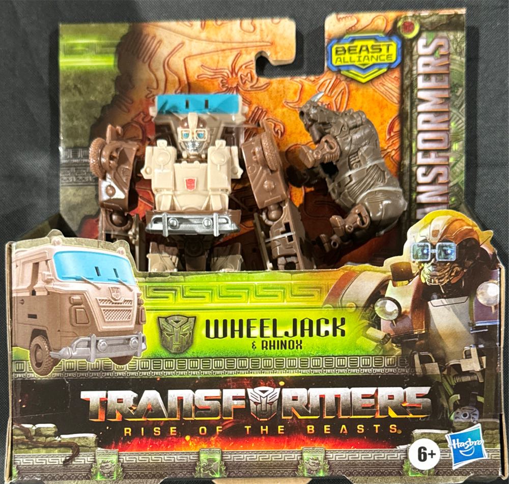 Transformers: Rise Of The Beasts Movie Beast Alliance Beast Weaponizers 2-pack Wheeljack & Rhinox Toys Age 6 And Up 5-inch - Hasbro (Rise Of The Beasts) action figure collectible [Barcode 5010993958399] - Main Image 2