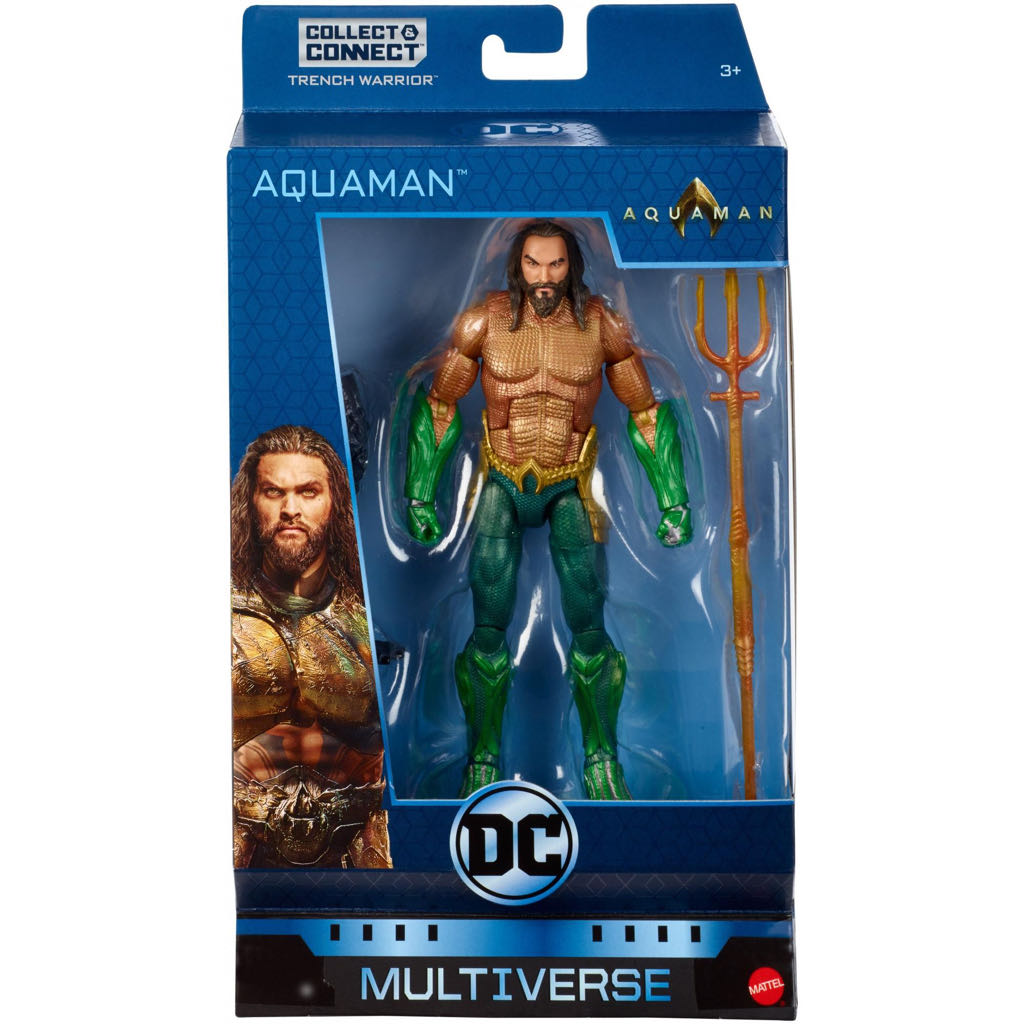 Aquaman•DC Multiverse•Trench BAF - DC Mattel (DC Comics - Multiverse) action figure collectible - Main Image 1