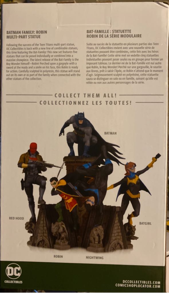 Bat Family Batman Family Statue, Robin - DC Direct (Batman Family) action figure collectible [Barcode 761941356464] - Main Image 2