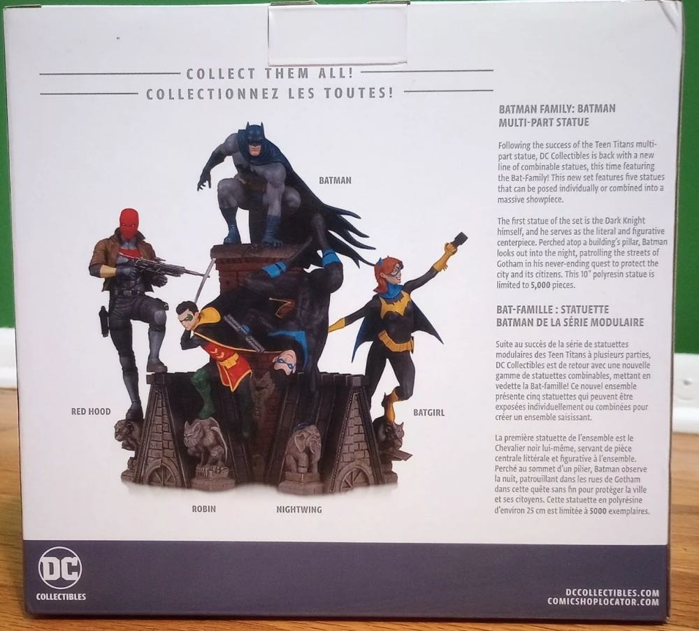 Bat Family Batman Family Statue- Batman - DC Direct (DC Collectibles) action figure collectible [Barcode 761941356440] - Main Image 4
