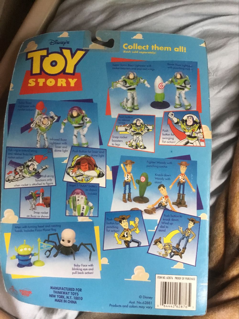 Baby Face - Think Way (Toy Story) action figure collectible [Barcode 064442628765] - Main Image 2