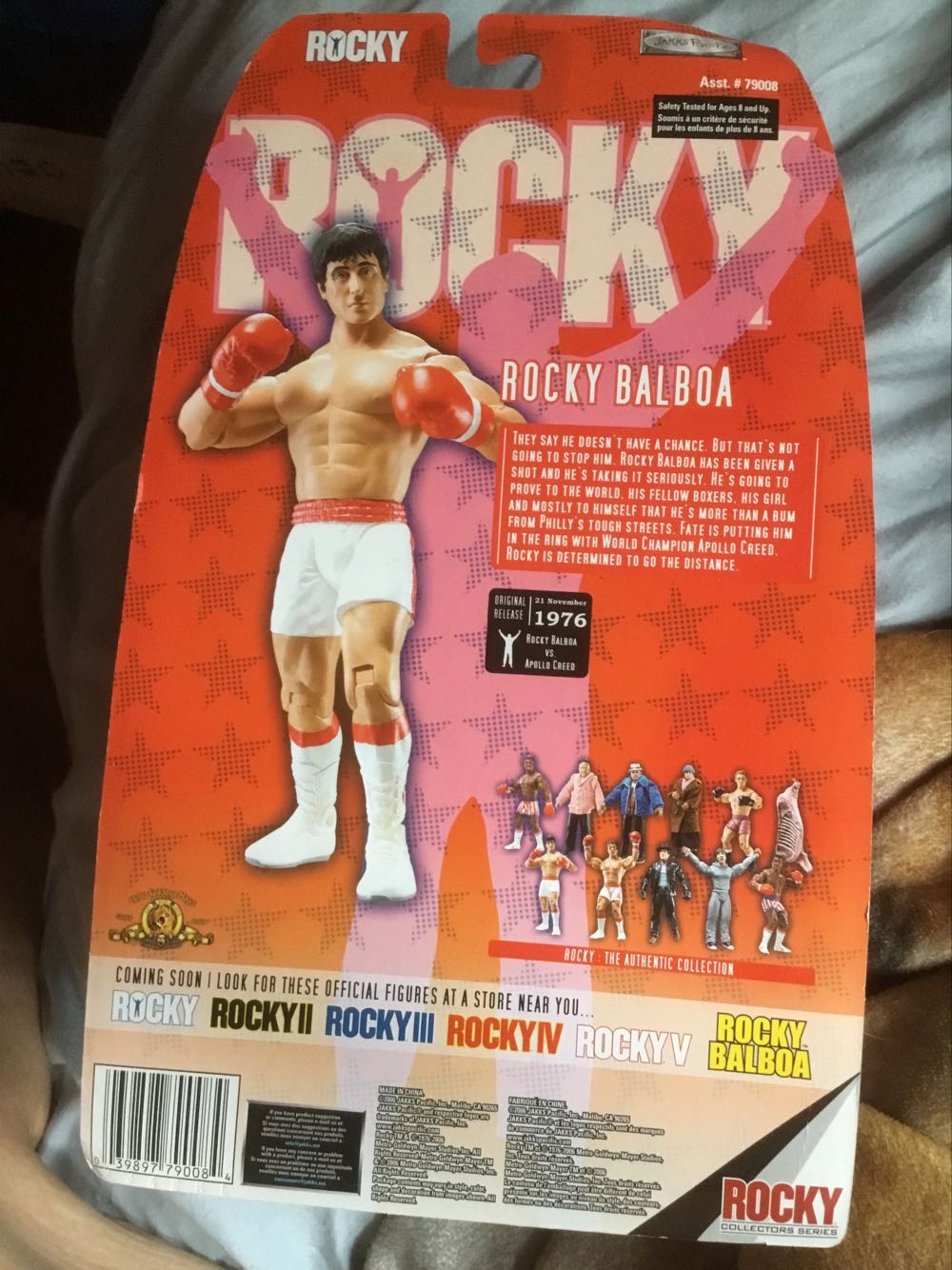 Rocky Balboa - Jakks (Rocky (Movie)) action figure collectible - Main Image 2
