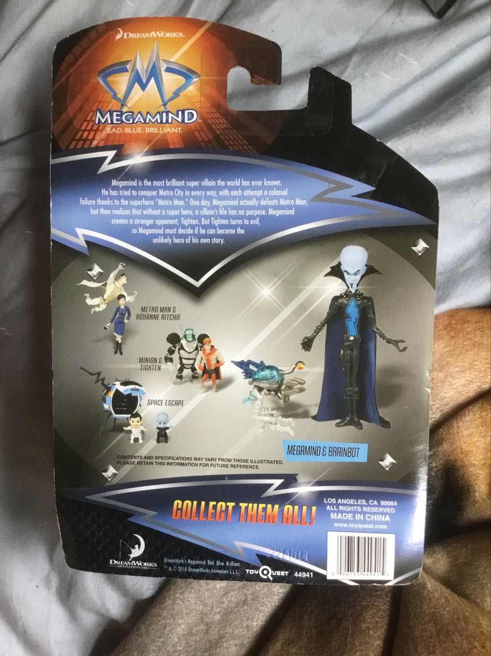 Megamind And Brainbot - Toyquest (Megamind Figures) action figure collectible [Barcode 026753449415] - Main Image 2