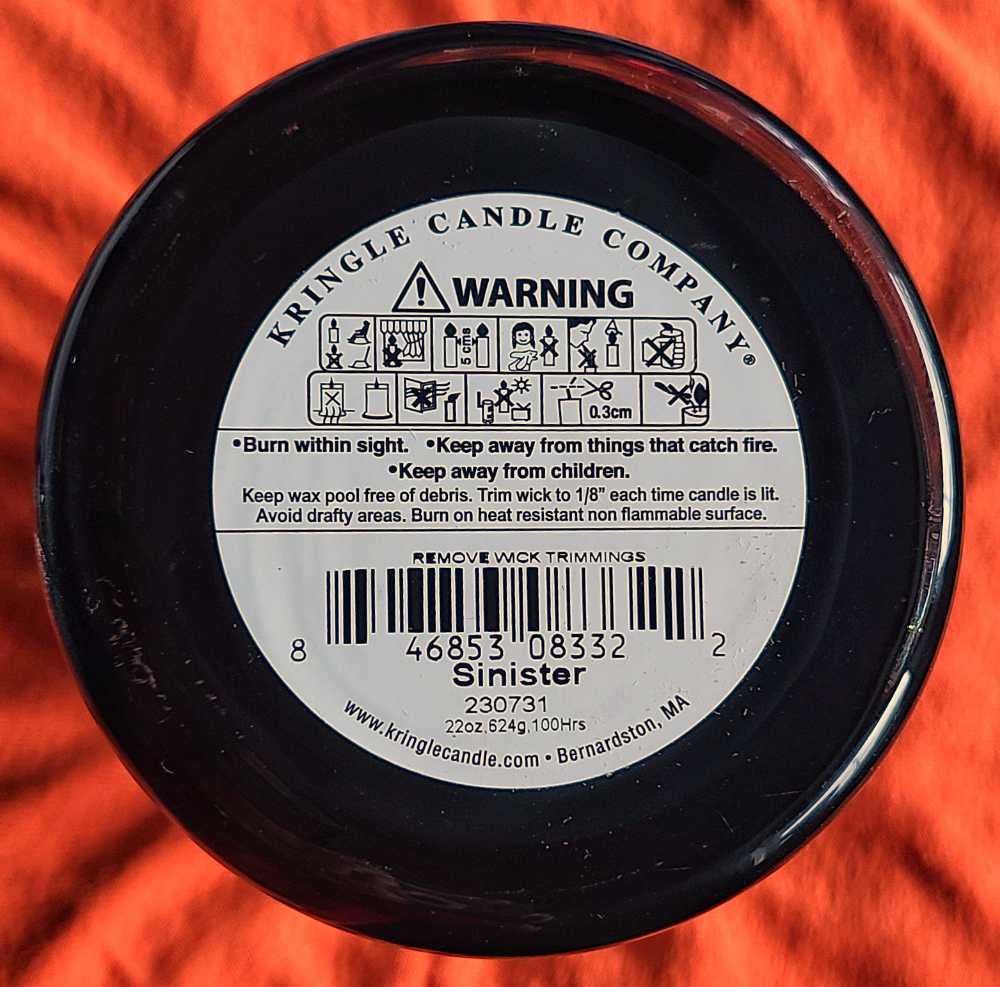 CANDLE: Halloween Kringle Sinister 2023 - Kringle Candle (Halloween Candles) action figure collectible [Barcode 846853083322] - Main Image 2