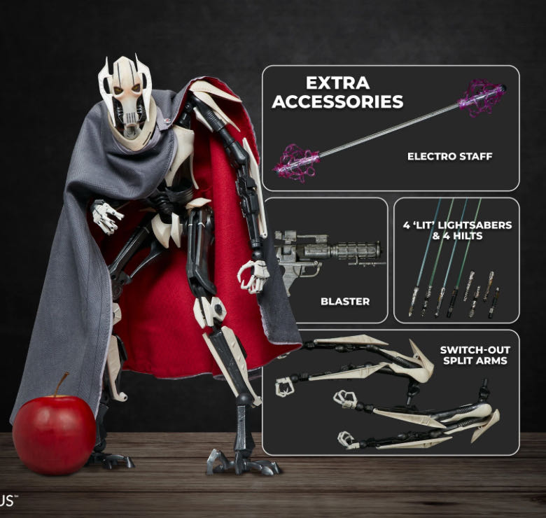 Sideshow General Grievous - Sideshow Collectibles (Star Wars Episode 3 Revenge of The Sith) action figure collectible [Barcode 747720251762] - Main Image 4