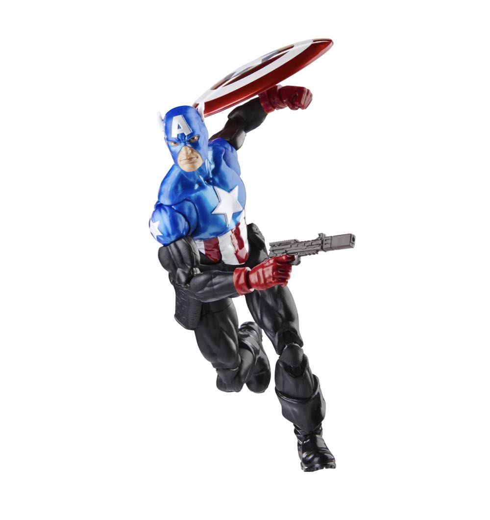 Captain America (Bucky Barnes) - Hasbro (Marvel Legends - Avengers Beyond Earths Mightiest) action figure collectible [Barcode 5010996142481] - Main Image 4