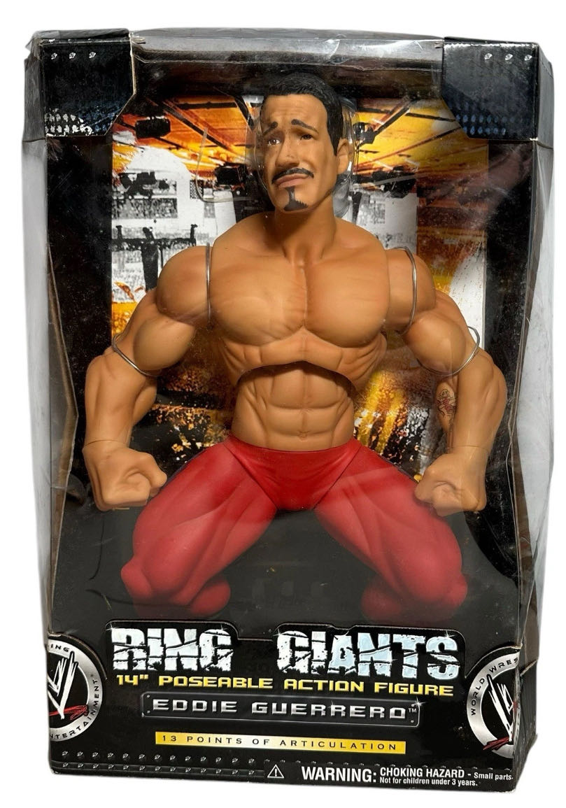 Eddie Guerrero - Jakks Pacific - WWE action figure collectible [Barcode 039897934518] - Main Image 3