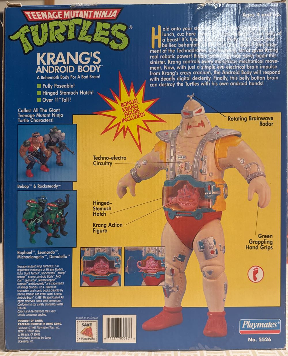 Krang’s Android Body (11 Inch)  action figure collectible [Barcode 043377055266] - Main Image 2