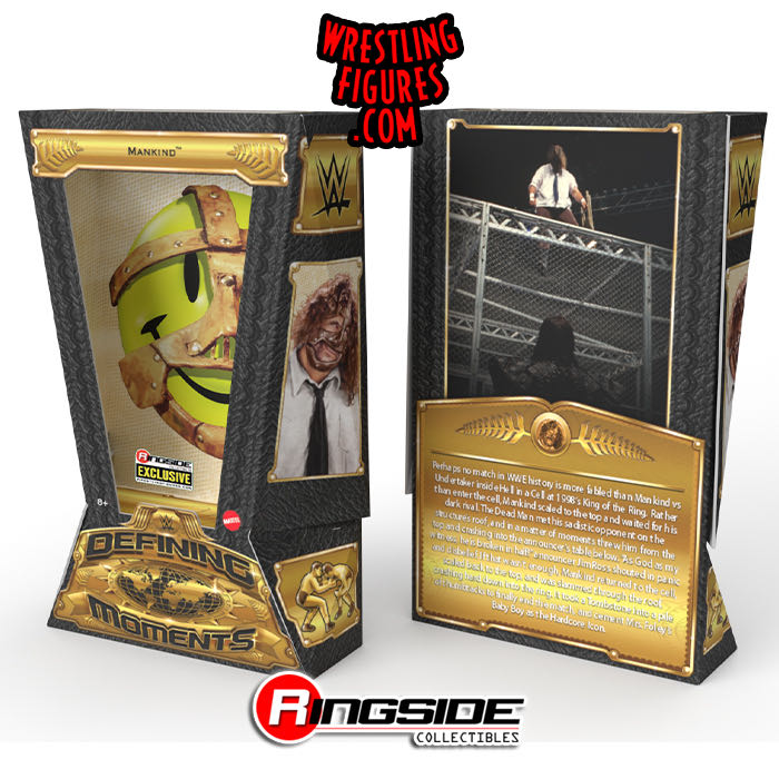 Mankind - Mattel (WWE Ringside Exclusive Defining Moments) action figure collectible - Main Image 2