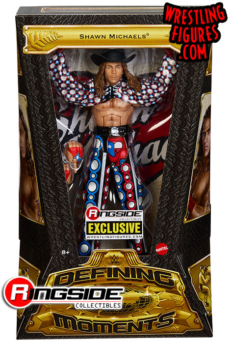 Shawn Michaels - Mattel (WWE Ringside Exclusive Defining Moments) action figure collectible - Main Image 1