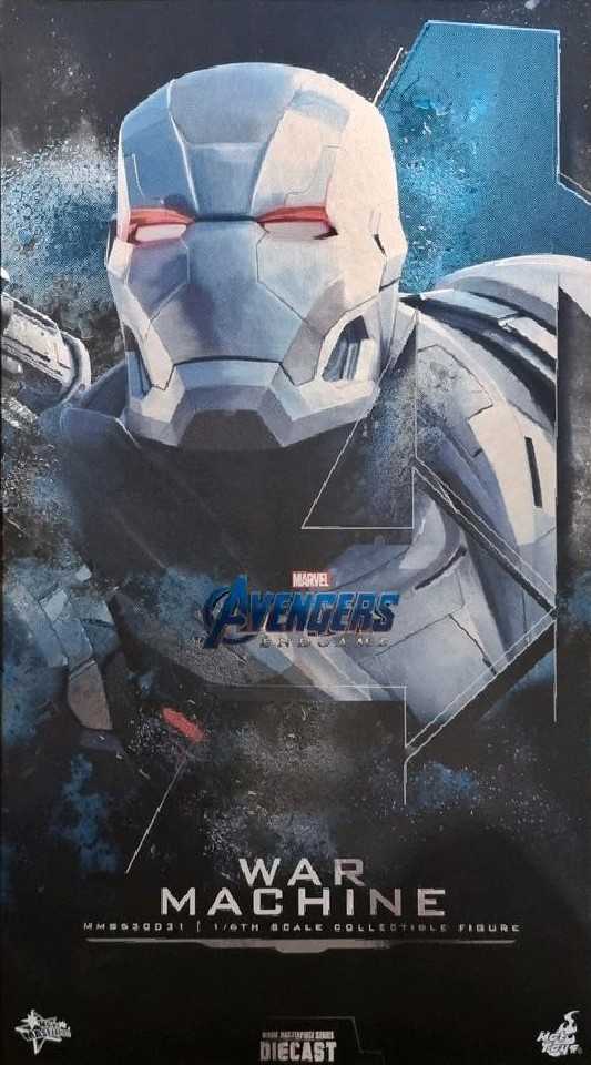 Avengers: Endgame - Hot Toys (War Machine Mark VI) action figure collectible - Main Image 1