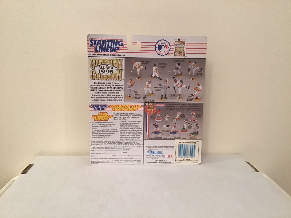 Rod Carew Convention - Kenner (Cooperstown Collection) action figure collectible - Main Image 2