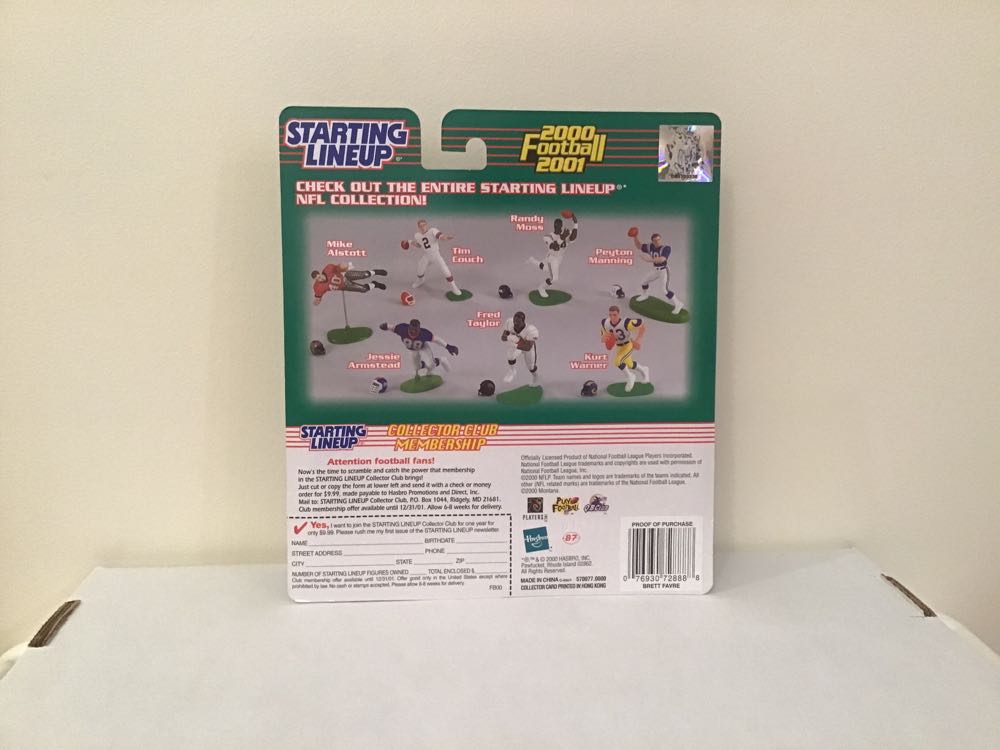 Brett Favre - Kenner action figure collectible - Main Image 2