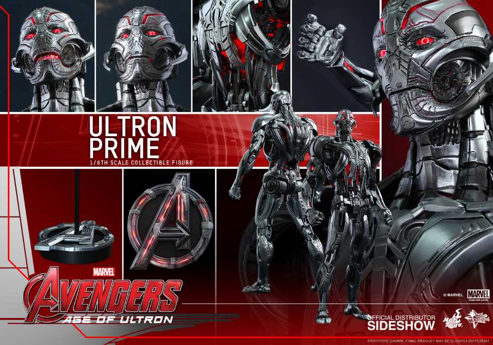 Avengers: Age of Ultron - Hot Toys (Ultron Prime) action figure collectible - Main Image 2