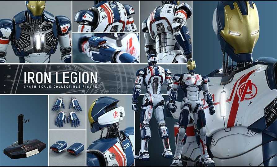 Avengers: Age of Ultron - Hot Toys (Iron Legion) action figure collectible - Main Image 2