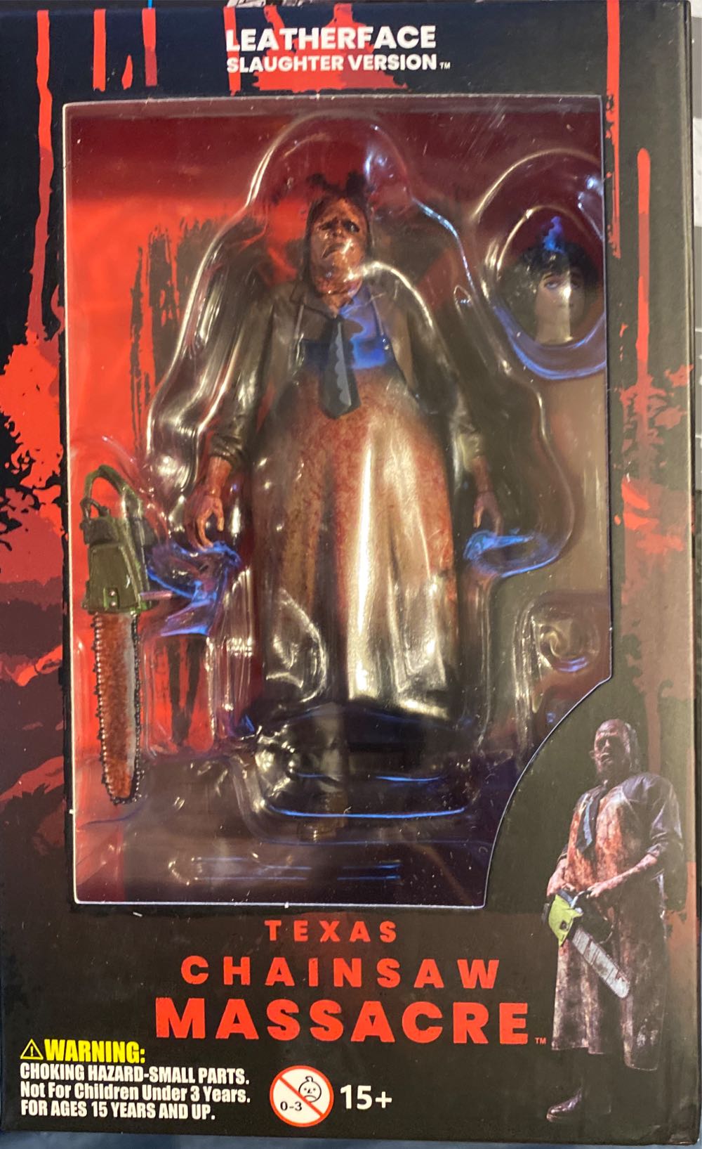 Leatherface (Slaughter Version) - HIYA Toys (Texas Chainsaw Massacre) action figure collectible [Barcode 6957534202407] - Main Image 2