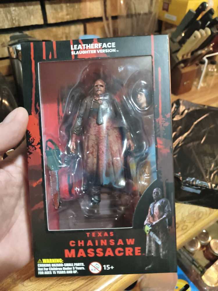 Leatherface (Slaughter Version) - HIYA Toys (Texas Chainsaw Massacre) action figure collectible [Barcode 6957534202407] - Main Image 4