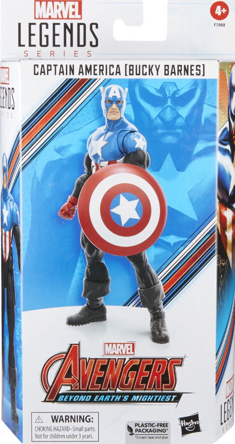 Marvel Legends Series: Captain America (Bucky Barnes) - Hasbro (Marvel Legend Series) action figure collectible - Main Image 2