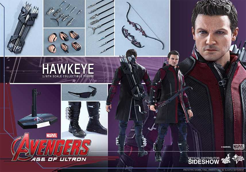 Avengers: Age of Ultron - Hot Toys (Hawkeye) action figure collectible - Main Image 2