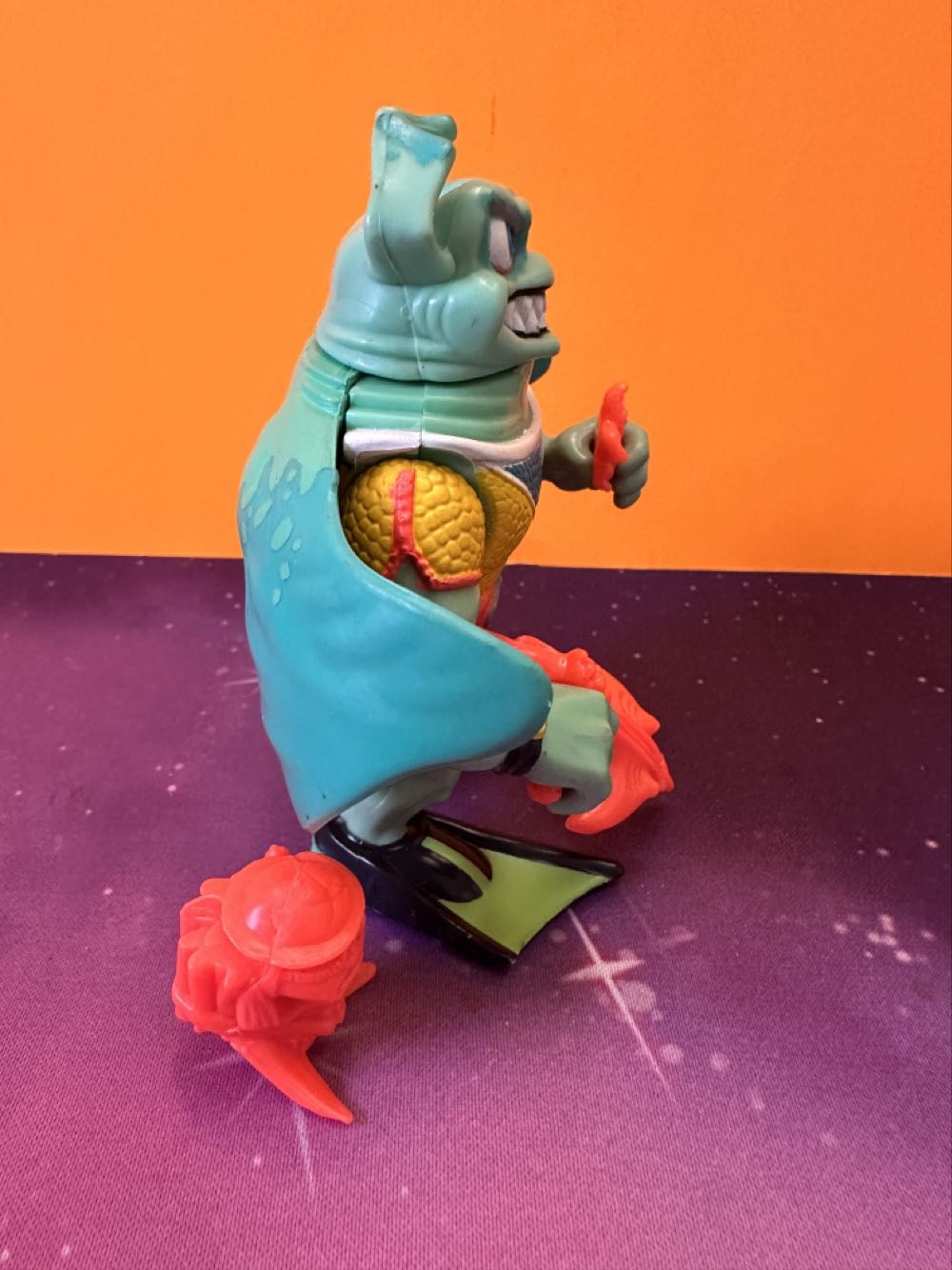TMNT Ray Fillet & Scarfish (1990) - Playmates action figure collectible - Main Image 3
