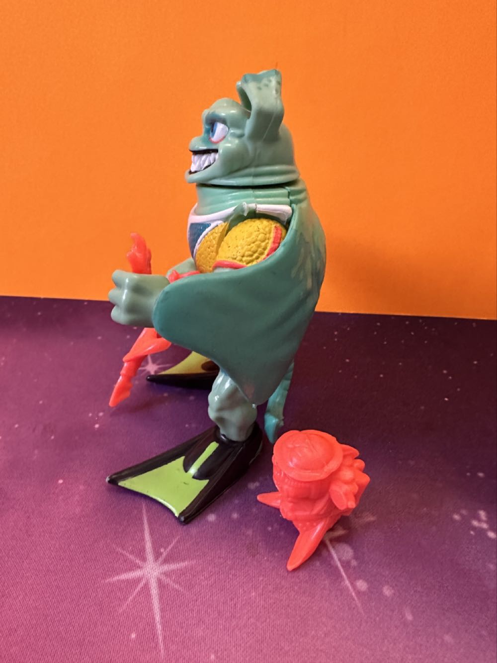 TMNT Ray Fillet & Scarfish (1990) - Playmates action figure collectible - Main Image 4