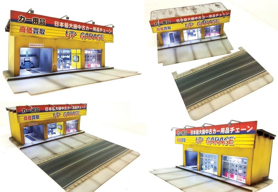 Garage - Tomytec Tomicarama Vintage (Garage Kit) action figure collectible - Main Image 3